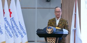 Menteri Perindustrian (Menperin) Agus Gumiwang Kartasasmita dalam sebuah kesempatan.