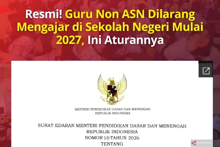 Kemendikdasmen Bantah Isu Guru Non ASN Dirumahkan Mulai 2027