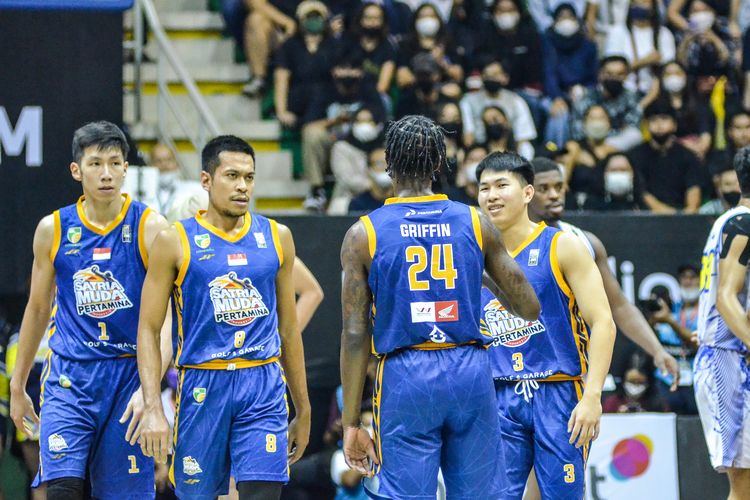 Foto : Satria Muda Pertamina Pertahankan Tradisi Final Di Ajang IBL