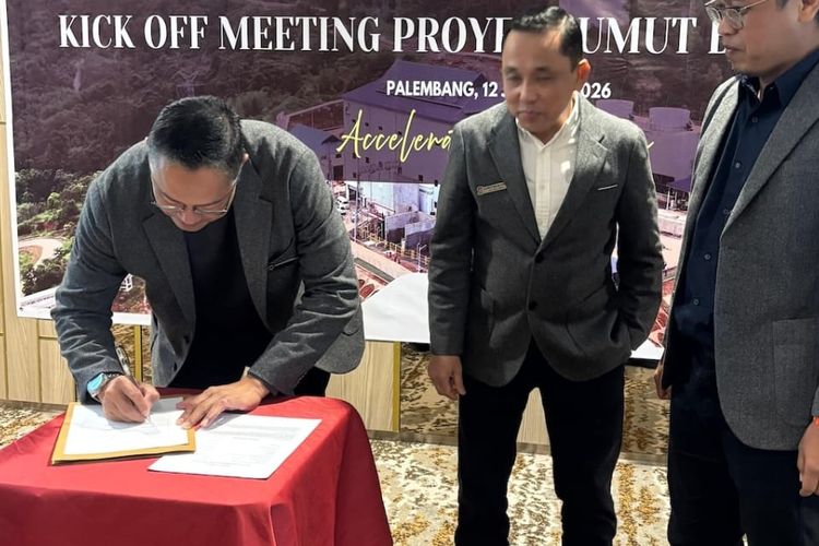 Kick-off meeting proyek PLTP Lumut Balai Unit 3 di Sumatera Selatan sebagai awal tahap eksekusi pembangunan.