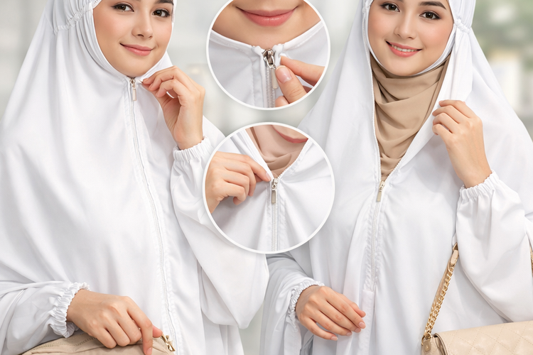 Tren Mukena Lebaran 2026: Model 2-in-1 Semakin Populer.