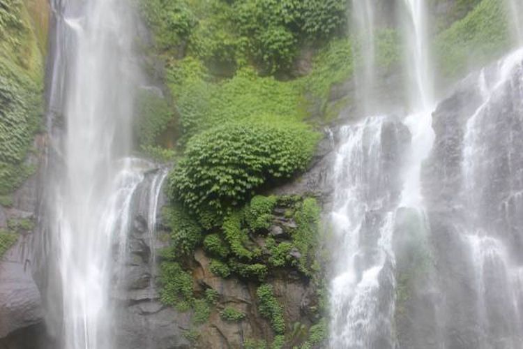 Air Terjun Sekumpul di Kabupaten Buleleng, Bali.