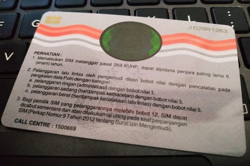 SIM Mati Saat Tahun Baru, Ada Dispensasi Besok Senin