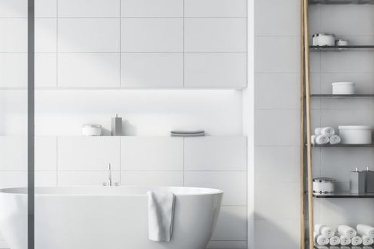 Ilustrasi kamar mandi.