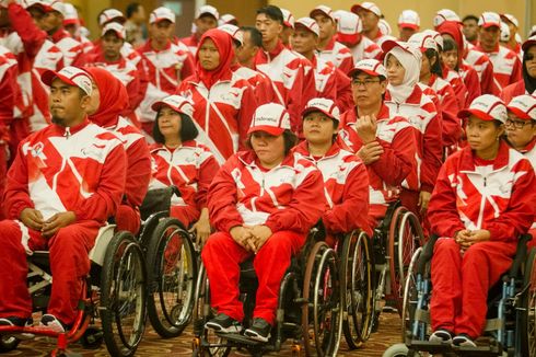 Lima Medali dari Paralimpik Internasional