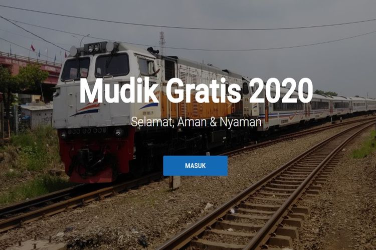 Mudik motor gratis Ditjen Perkeretaapian Kemenhub 2020