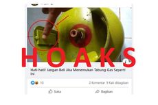 [HOAKS] Lempengan pada Tabung Elpiji untuk Mengurangi Berat Gas