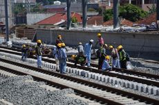 Rel Kereta Cepat Jakarta-Bandung Masuk Tahap 