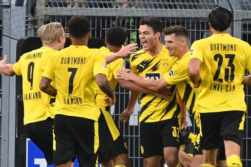 Hasil dan Klasemen Bundesliga - Menang Tanpa Lucien Favre, Dortmund Tembus 4 Besar