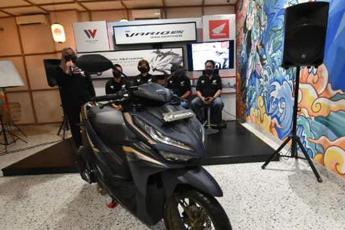 Main Dealer sepeda motor Honda Jakarta Tangerang, PT Wahana Makmur Sejati membuat acara seremoni public launching regional New Vario 125.