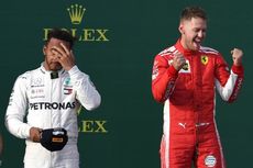 Hamilton Tidak Percaya Kalah dari Vettel pada GP Australia