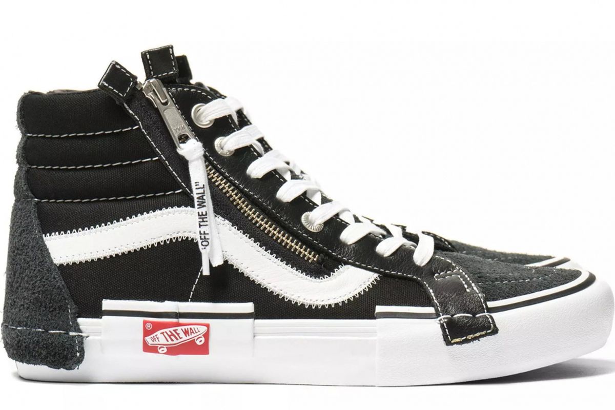 Vans OG SK8 Hi Inside Out Pack Cut and Paste Black