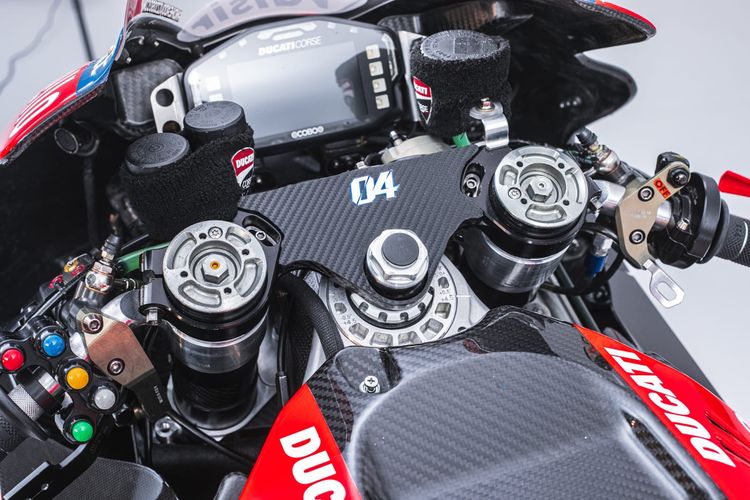 Ducati Desmosedici GP19 bekas Andrea Dovizioso dilelang