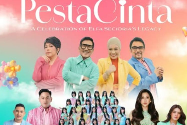 Elfa’s Singers Gelar Konser Pesta Cinta, Gandeng Sherina hingga JKT48