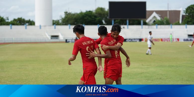 Susunan Pemain Dan Link Live Streaming Timnas U 15 Vs Thailand