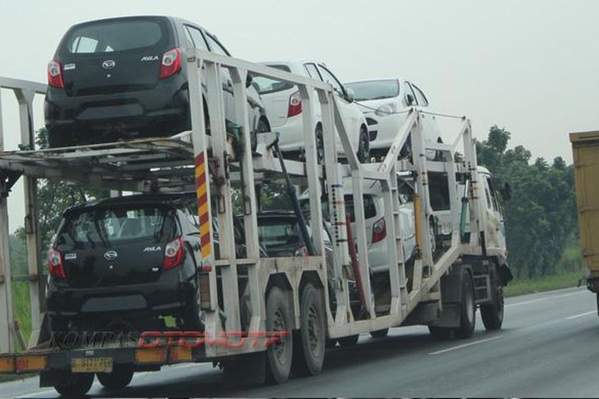 Pengiriman LCGC melalui jalan darat