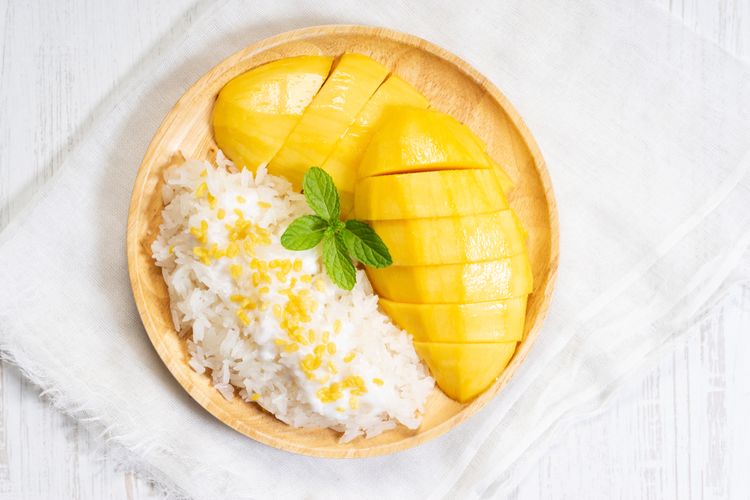 Resep Mango Sticky Rice Ala Thailand Ide Jualan Camilan Manis