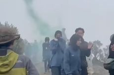 Nyalakan Bom Asap di Puncak Gede Pangrango, Pendaki Ini Dihujat Warganet