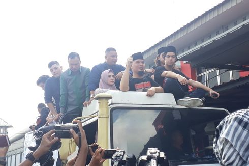 Ahmad Dhani Bebas, Jalanan di Sekitar LP Cipinang Macet 