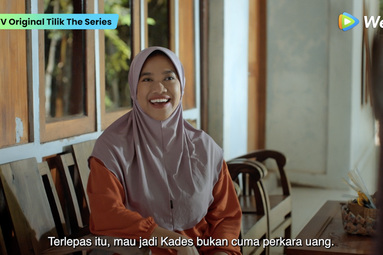 Aktris peran Siti Fauziah kembali menghidupkan sosok Bu Tedjo yang sempat viral gara-gara film pendek Tilik.