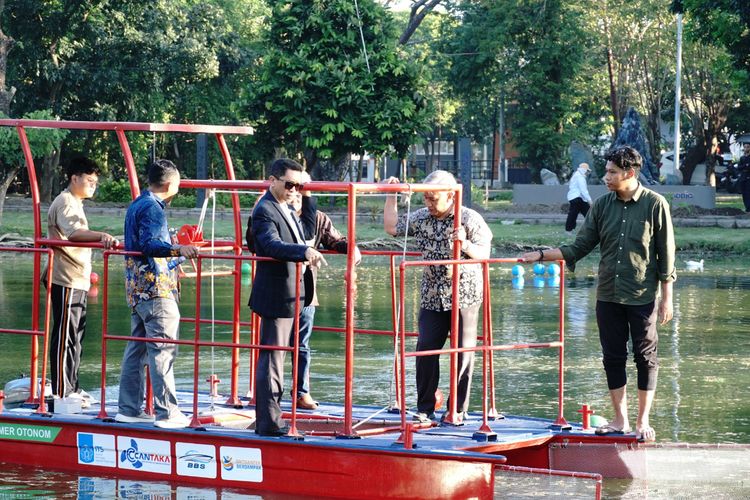 ITS Ciptakan Kapal Tanpa Awak untuk Bersihkan Sampah Laut
