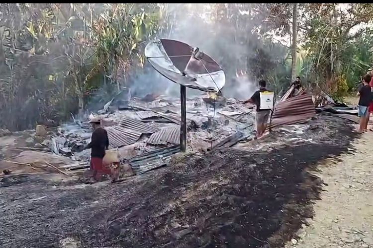 Kebakaran Melahap Rumah di Bombana Sultra, Ibu dan 4 Anak Meninggal Dunia