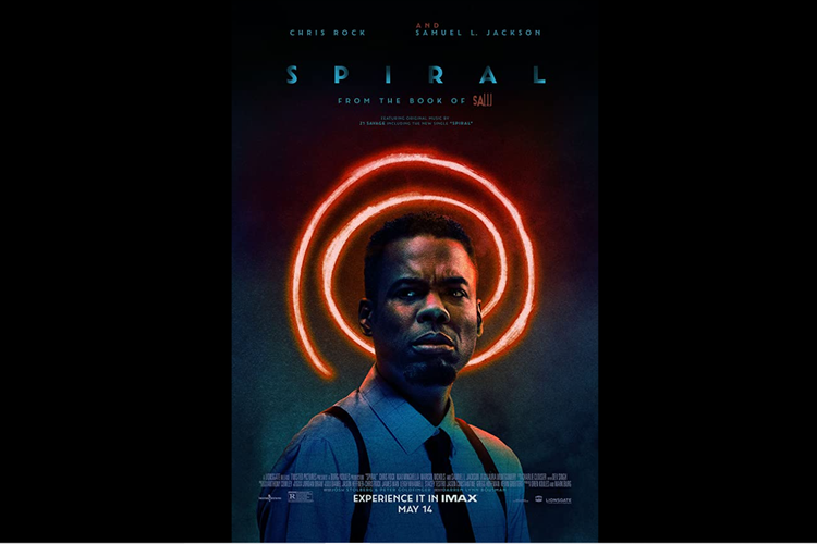 Chris Rock dalam film Spiral: From the Book of Saw (2021).