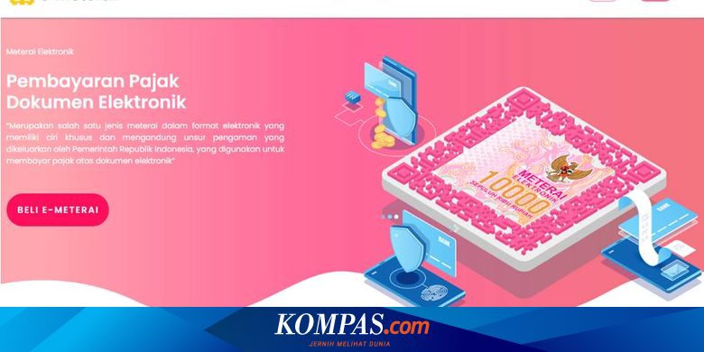 Mengenal e-Meterai, Meterai Elektronik yang Sudah Resmi Berlaku