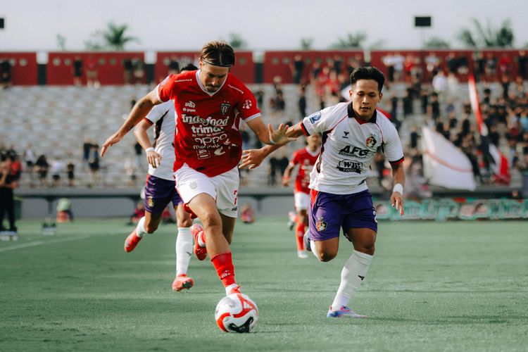 Hasil Bali United Vs Persik 1-1, Kopitovic Selamatkan Serdadu Tridatu