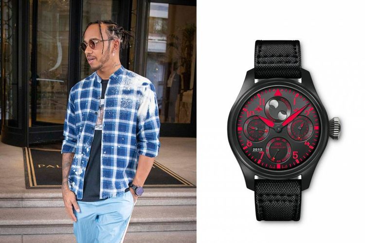 Lewis Hamilton dan arloji IWC