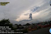 Gunung Marapi Kembali Erupsi, Kolom Abu 1,6 Km Condong ke Timur Laut
