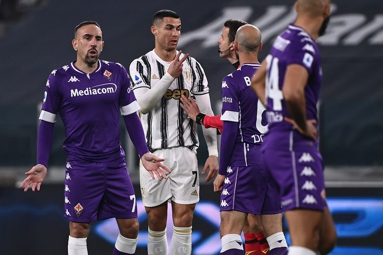 Laga Juventus vs Fiorentina pada lanjutan pekan ke-14 Liga Italia, Rabu (23/12/2020) dini hari WIB.