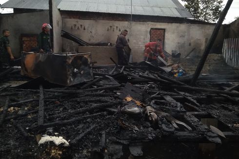 Kebakaran Rumah di Palembang, Seorang Pria Tewas Terbakar 