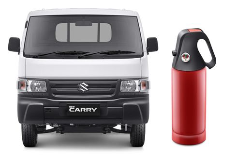 Suzuki Carry Bersolek, Pasang Bumper Kapak dan APAR di Awal 2021