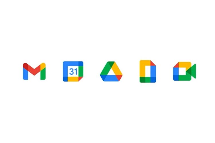 Logo baru Produk Google