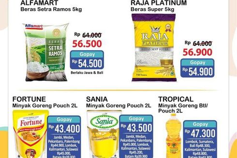 Alfamart Tebar Promo Minyak Goreng, Harganya Mulai dari Rp 39.000 per 2 Liter