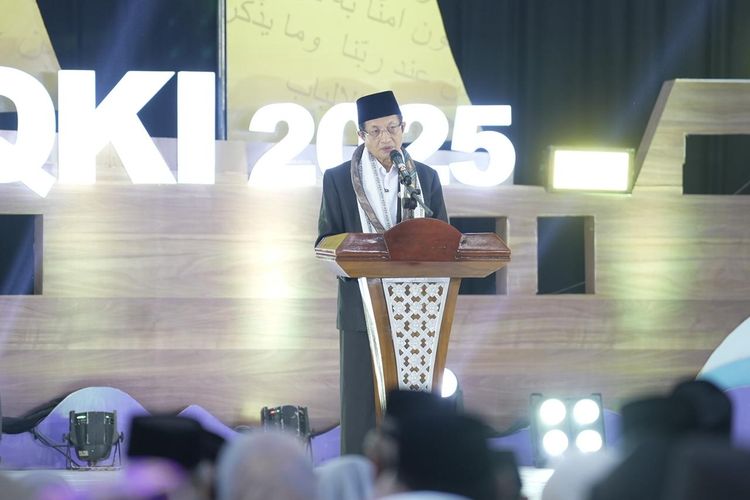 Menteri Agama (Menag) Nasaruddin Umar, Kamis (2/10/2025) membuka Musabaqah Qira?atil Kutub (MQK) Internasional 2025 di Pesantren As?adiyah di Wajo, Sulawesi Selatan.