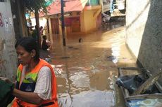 Kampung Pulo Kembali Direndam Banjir, Warga Belum Mengungsi