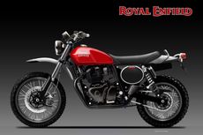 Rendering Motor Baru Royal Enfield Enduro 650