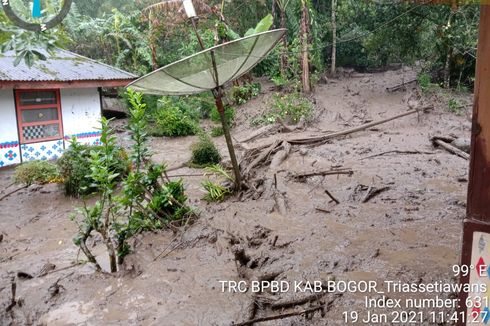 BPBD: 900 Warga Terdampak Banjir Bandang di Puncak Bogor