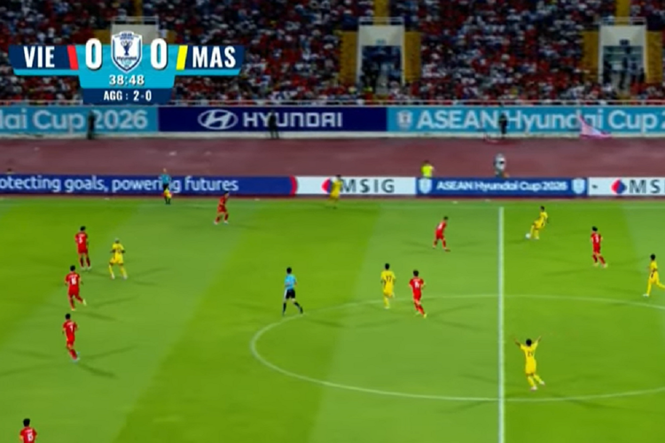Hasil HT Vietnam Vs Malaysia 0-0: Panen Peluang, Golden Star Sulit Bobol Harimau Malaya 