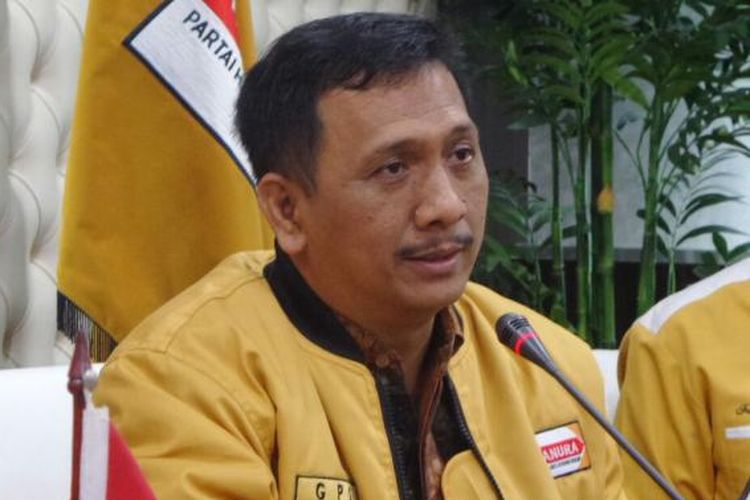 Wakil Ketua Umum Partai Hanura I Gede Pasek Suardika di Kompleks Parlemen, Senayan, Jakarta, Kamis (19/1/2017).