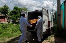 Angka Kematian akibat Covid-19 di Brazil Tertinggi Ketiga di Dunia, Ini Kisah Pengantar Jenazah