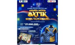 Lomba Desain Digital Art Kemeja Motif Batik Kota Tangerang, Ada Hadiah Puluhan Juta