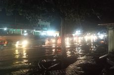 Diguyur Hujan Lebat, Sejumlah Titik Jalan di Padang Terendam Banjir