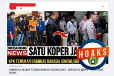 INFOGRAFIK: Beredar Hoaks Penemuan Brankas Rahasia Sebabkan Jokowi Jadi Tahanan KPK