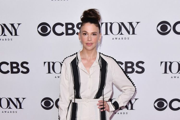 Nominee Sutton Foster attends the 2022 Tony Awards Meet The Nominees press event in New York, on May 12, 2022. (Photo by Angela Weiss / AFP)