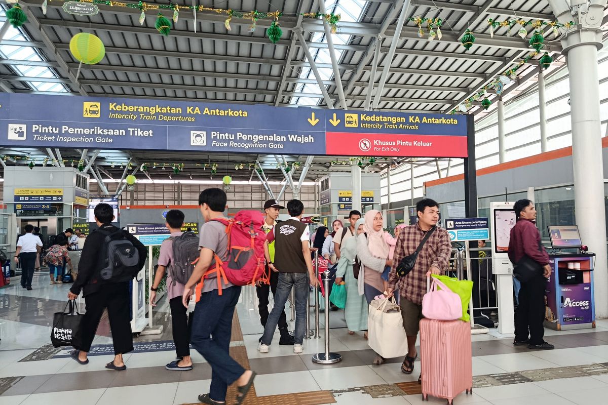 Penumpang Kereta Lebaran 2026 Tembus 5 Juta, Tertinggi dalam 5 Tahun Terakhir
