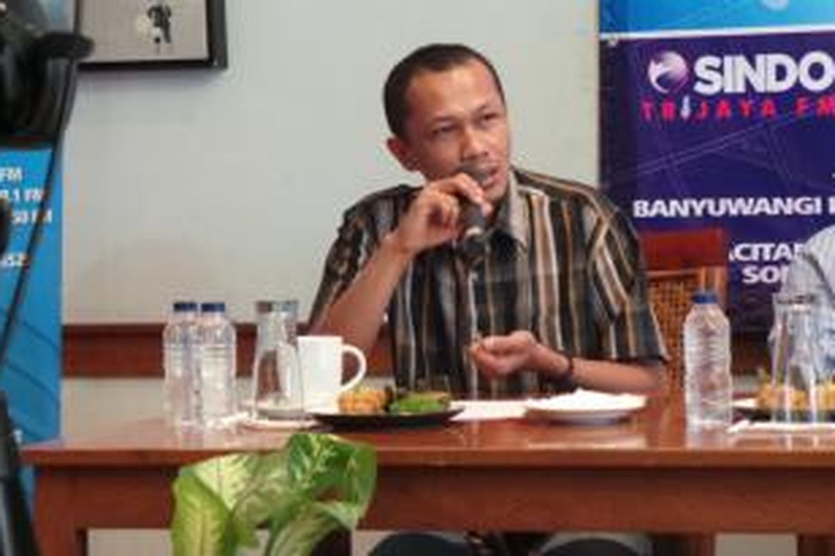 Koordinator Divisi Monitoring dan Analisis Anggaran Indonesia Corruption Watch Firdaus Ilyas