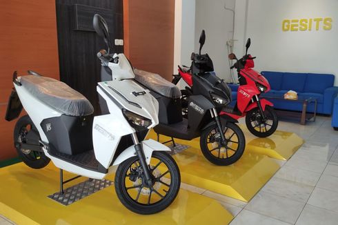 Harga Motor Listrik Gesits Naik per Juni 2021